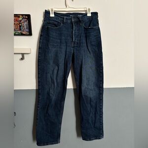 Old Navy Women’s Extra High-Rise Sky-Hi Straight Secret-Slim Pocket
